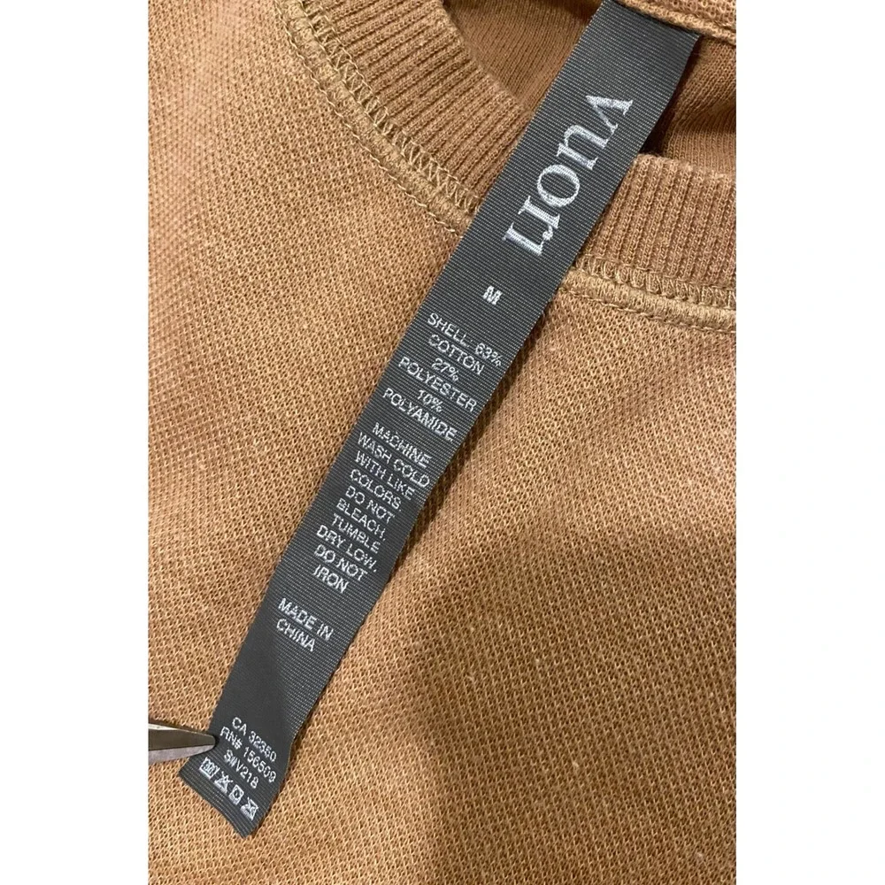 Vuori‎ Jeffreys Pullover Mens M Camel Heather Athleisure Gorpcore V218